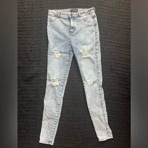 Fitjeans 80s blue ripped skinny jeans - Size M!